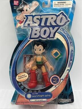 Vintage 2004 Bandai Astro Boy Searchlight Astro 6" Action Figure Cartoon Network